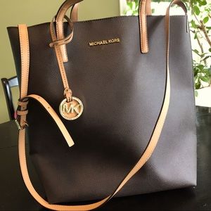 Michael Kors Brown Leather Tote